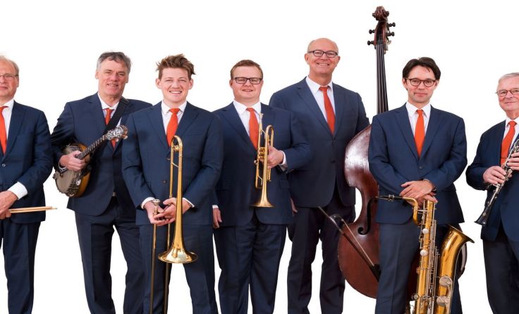 Die legendäre Dutch Swing College Band spielt am 31. August im Irghof. 