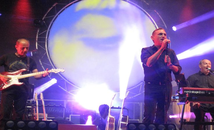 Yet Another Floyd am Hauptplatz – im KiK wird die Lightshow etwas kleiner. (Foto: Horn)