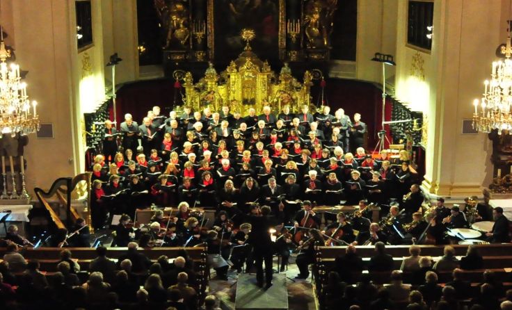 Chor und Orchester von Musica Sacra