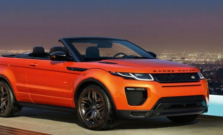 Österreich-Premiere: Range Rover Evoque, hier als Cabriolet (Foto: Landrover)
