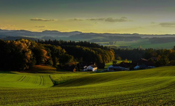 Platz 1 beim freien Thema für „Landschaftslinien“ von Frank Holland