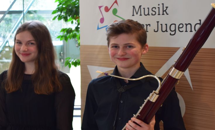 Julia Fellner und Matthäus Hauer feierten Erfolge bei Prima La Musica. (Foto: privat)