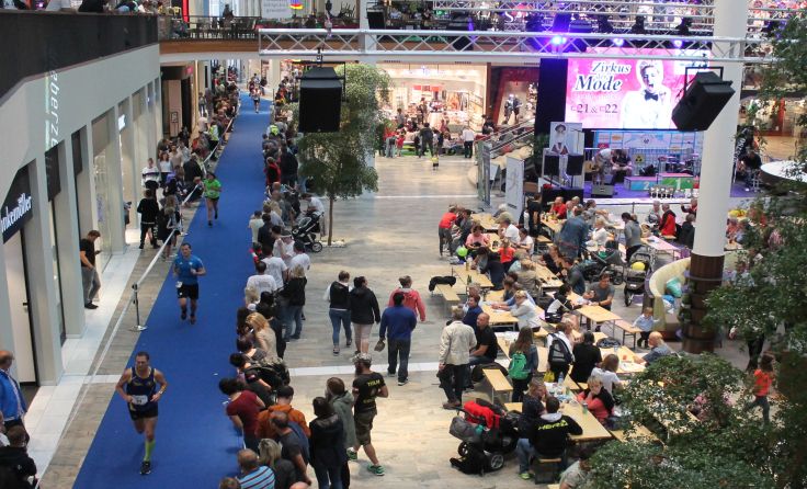 Die Mall beim Stadtlauf 2018 (Foto: Tips)