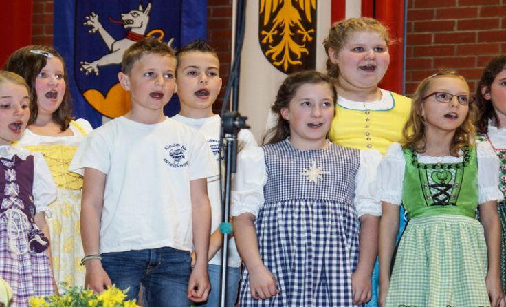 Auch der Kinderchor macht mit beim Konzert. (Foto: Ant. Chöre / Leo Dietrich)