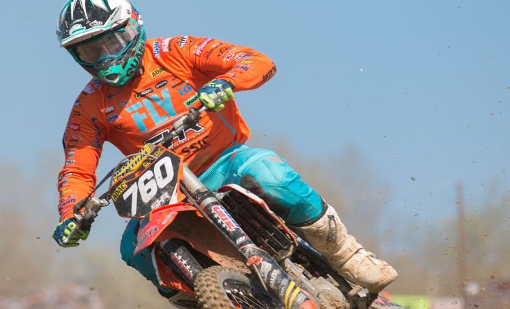 Pascal Rauchenecker bei seinem ÖM-Comeback in Großhöflein (Foto: Melanie Laebe)