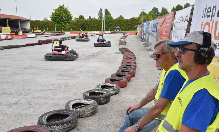 Die Kiwanis Kart Trophy fand heuer in der Rieder Kaserne statt. (Foto: Arnold Hirnschrodt)
