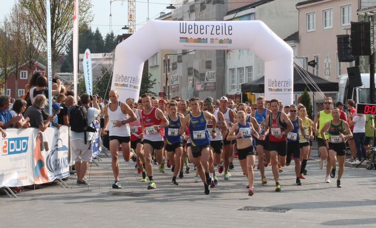 Start des 10-Kilometer-Laufes