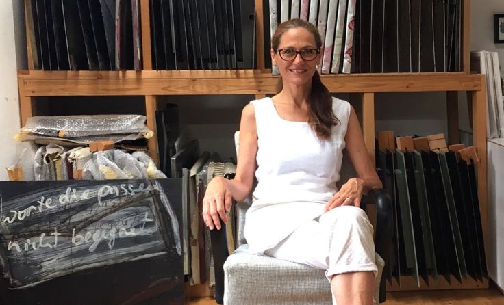 Marion Kilianowitsch in ihrem Atelier (Foto: Walter Kainz)