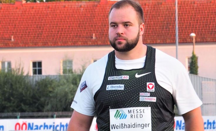 Lukas Weißhaidinger warf neuen Stadionrekord. (Foto: Wakolbinger)