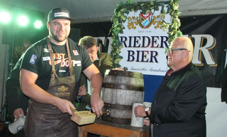 Lukas Weißhaidinger und Willi Bauböck (r.) (Foto: Tips/Horn)