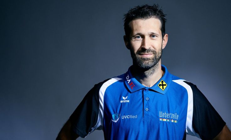 UVC-Trainer Dominik Kefer machte das Team auch geistig fit. (Foto: Prokop)