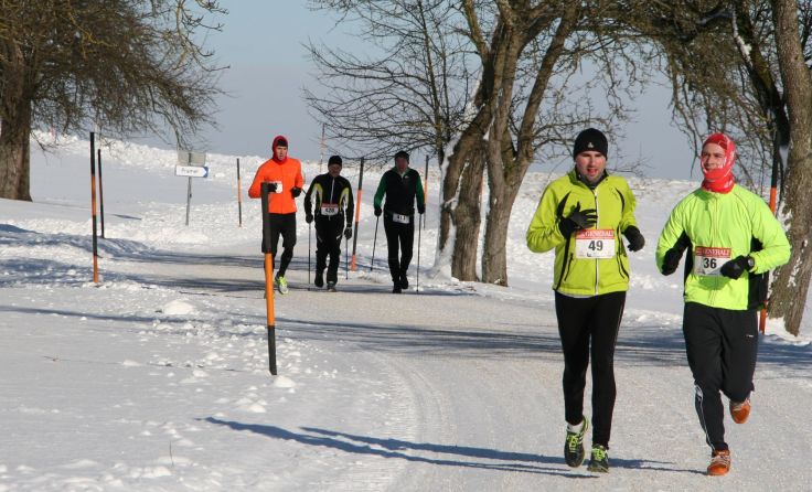 Der Dreikönigslauf ist kein Wettkampf – es gibt keine Zeitmessung. (Foto: privat)