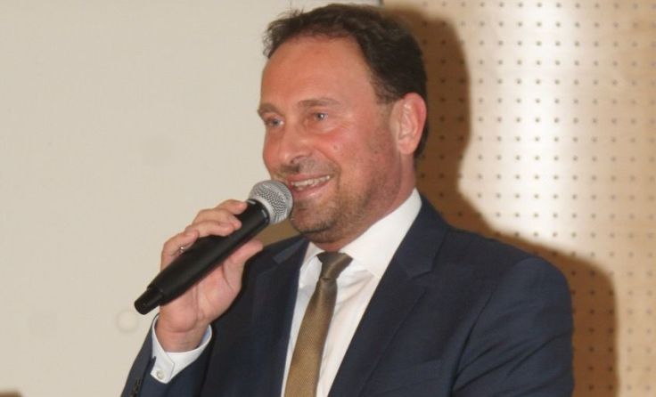 Bürgermeister Hans Peter Hochhold lud zum Neujahrsempfang. (Foto: Marktgemeinde St. Martin)