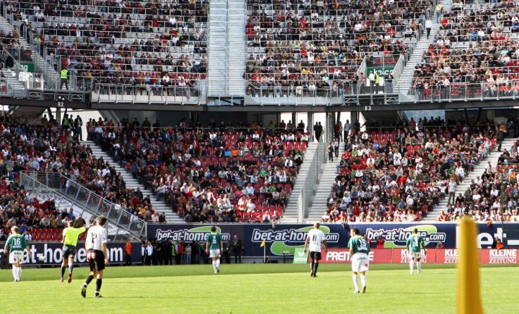 Die SVR hofft auf viel Schwarz-Grün im Wörthersee-Stadion. (Foto: GEPA/Doris Schlagbauer)