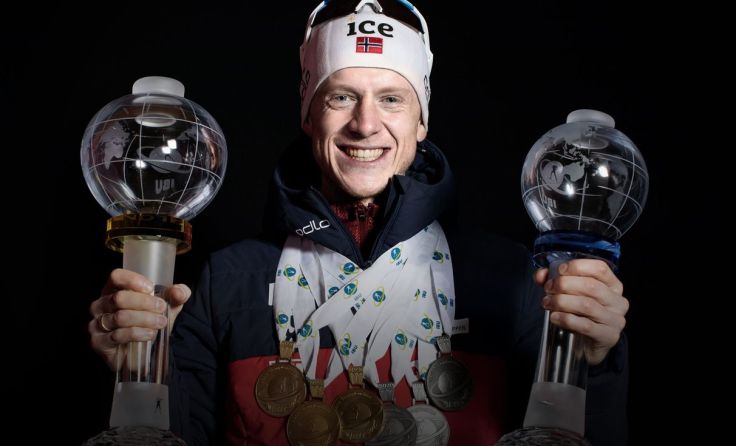Vielfachsieger Johannes Thingnes Bø   (Foto: Fischer Sports/NordicFocus)
