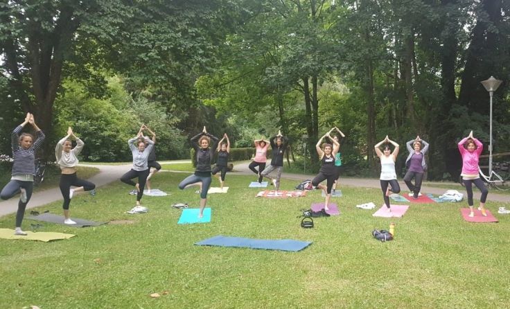 Kostenlos und unverbindlich im Rieder Stadtpark trainieren (Foto: Ingrid Schmid)