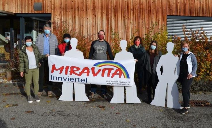 Die Miravita-Beschäftigten nahmen an der Aktionswoche teil. (Foto: younion)