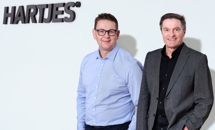 Die neuen Hartjes-Geschäftsführer Stefan Spreitzer (l.) und Hans Sternbauer (Foto: Hartjes)
