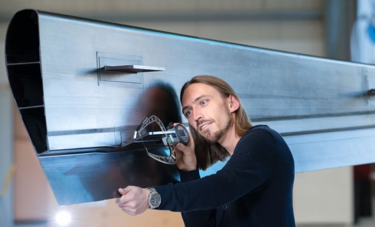 FACC entwickelte mit Airbus ein völlig neues Landeklappensystem. (Foto: FACC/Gortana)
