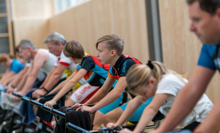 Wintertraining in der Stifterschule (vor der Pandemie) (Foto: Gadermaier)