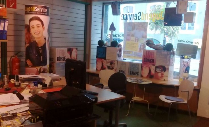 Das Rieder Büro des JugendService (Foto: Wagneder)