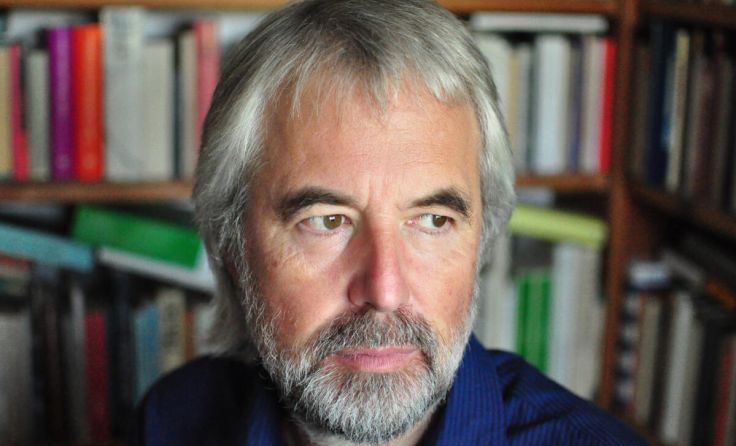 Ludwig Laher liest im KiK. (Foto: Katharina Laher)