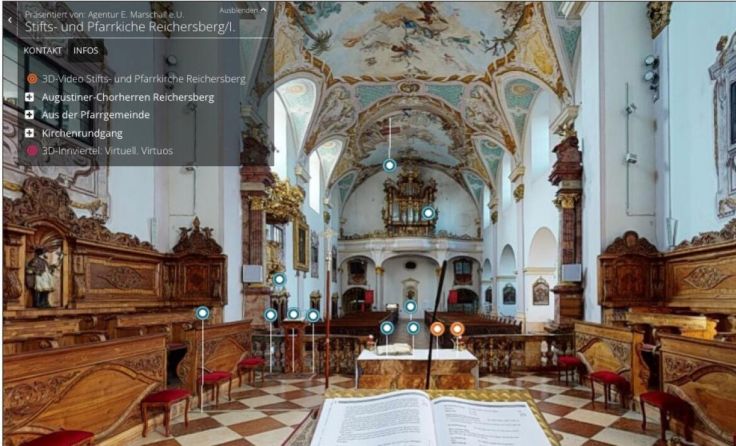 Die verschiedenen Marker führen zu interessanten Informationen. (Foto: E. Marschall e.U.)