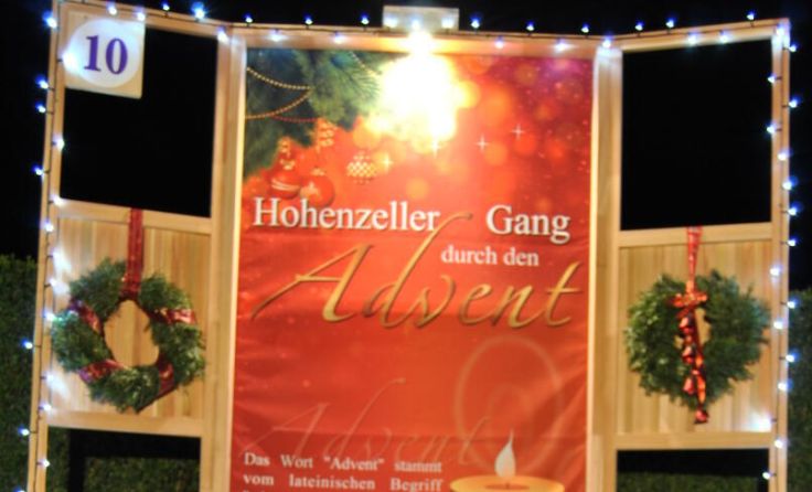 Adventschmuck in Hohenzell (Foto: privat)