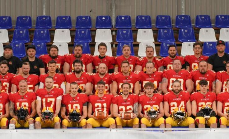 Die Gladiators präsentieren sich heuer in leicht überarbeitetem Outfit. (Foto: twentytwo pictures)