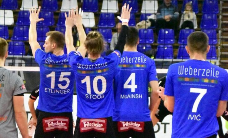 Der UVC Weberzeile Ried empfängt am Samstag, 26. März den VBC TLC Weiz. (Foto: Wakolbinger)