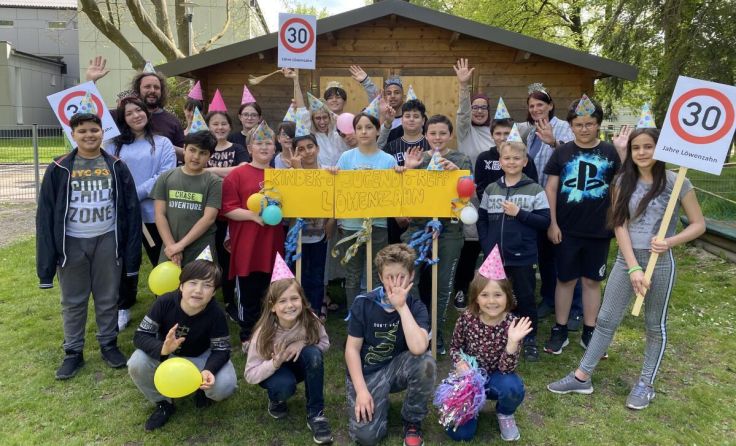 30 Jahre Kinder- und Jugendtreff Löwenzahn müssen gefeiert werden (Foto: GSD)