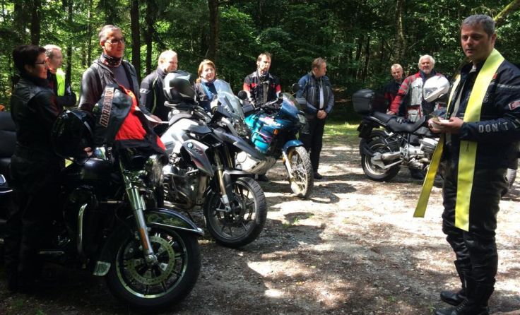 Am Ziel wird eine Messe mit Motorradsegnung gefeiert. (Foto: Kornelia Zauner)