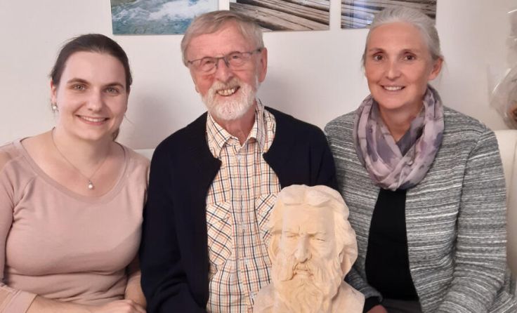Theresia Lindner, Josef Kettl und Brigitte Angleitner lesen. (Foto: Stelzhamerbund)