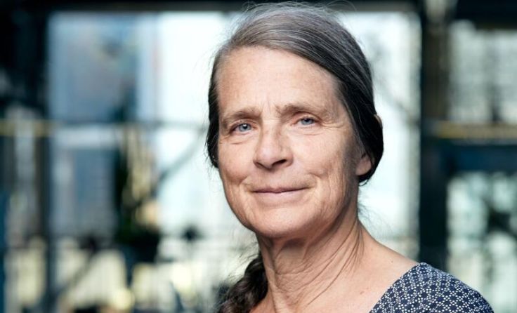 Helga Kromp-Kolb hält einen Vortrag im Stadtsaal. (Foto: Mitja Kobal/greenpeace)