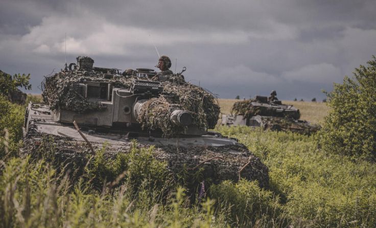 Die Rieder Panzergrenadiere übten in Allentsteig. (Foto: ©Rainer Zisser)