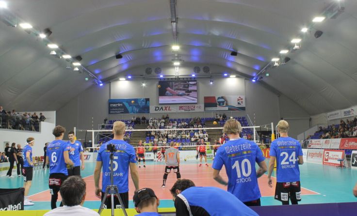 Der Rieder raiffeisen Volleydome wurde im September 2021 eröffnet. (Foto: Tips / Horn)