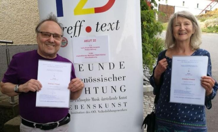 Dietmar Füssel und Christine Vinzenz wurden ausgezeichnet. (Foto: privat)