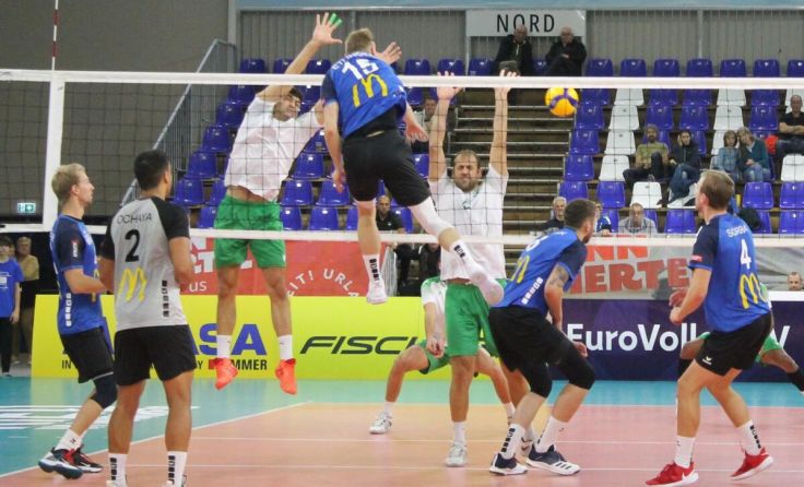 UVC McDonald's Ried vs. Omonia Nikosia (Foto: Tips / Horn)