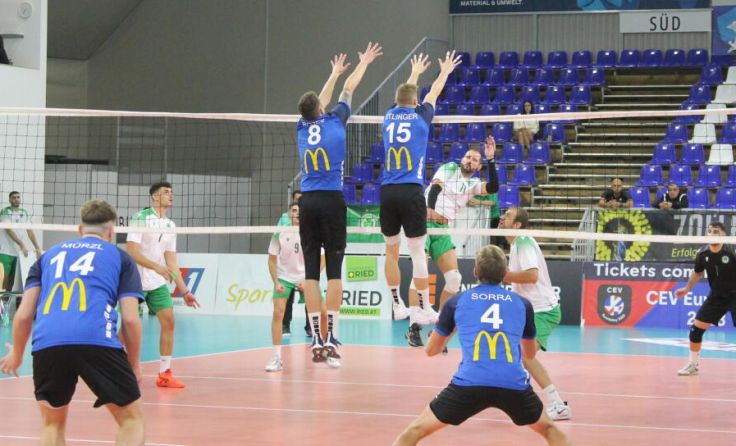 UVC McDonald's Ried vs. Omonia Nikosia (Foto: Tips / Horn)