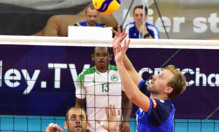 UVC-Setter beim Zuspiel (Foto: Wakolbinger)