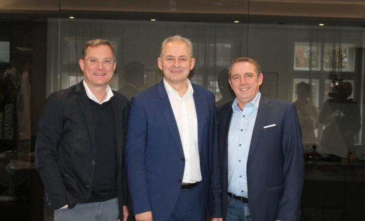 Zwielehner, Pöttinger, Stummer (Foto: Tips / Horn)