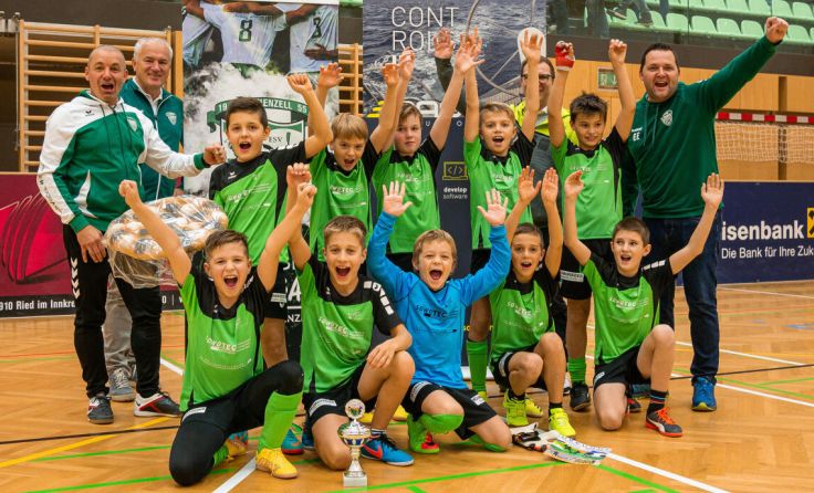 "Heimsieg“ für den veranstaltenden SV Bögl Hohenzell A im U11-Turnier (Foto: SV Hohenzell)
