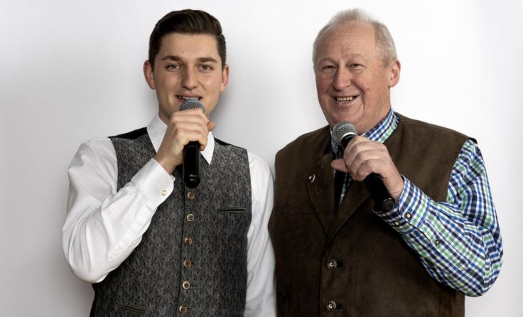 Matthias und Hans werden "Böhmische Liebe" singen. (Foto: TK Kirchheim)