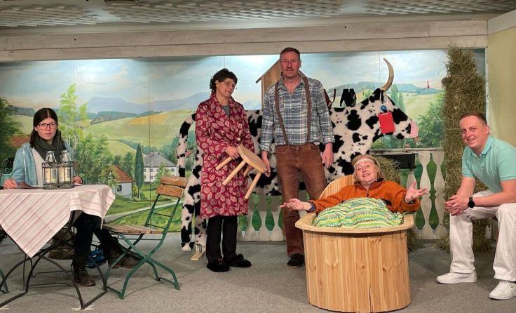 Eine Szene aus der letzten Aufführung der Theatergruppe Schildorn (Foto: Edith Reiter)