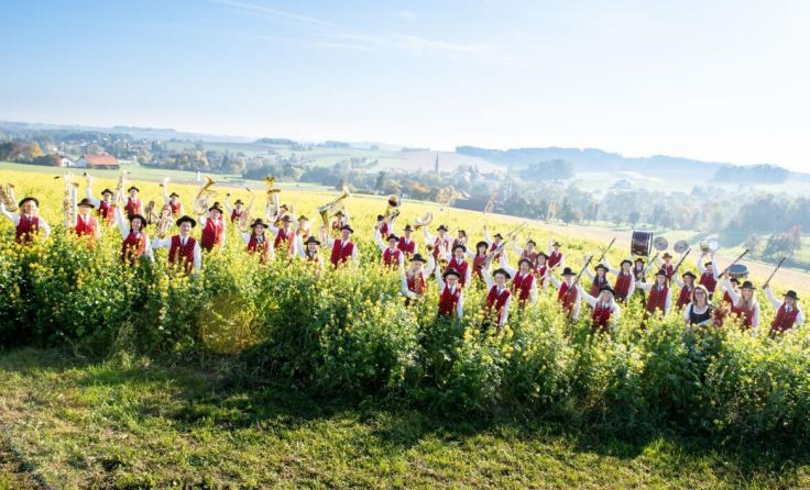 Die Aktiven des MV Senftenbach freuen sich auf die Musikfeste. (Foto: media.dot)