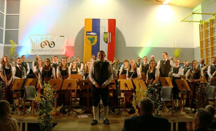 Der MV Utzenaich feiert seinen musi-Frühschoppen. (Foto: Rudolf Klambauer)