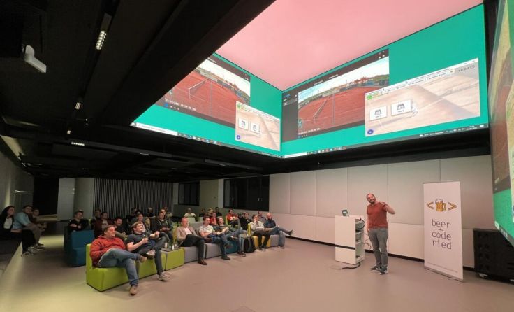 „Beer+Code“ bietet regen Austausch in lockerer Atmosphäre (Foto: privat)