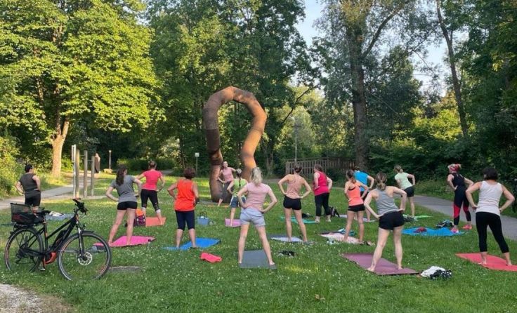 "Bewegt im Park" ist ein kostenloses Angebot. (Foto: Sportunion Ried)