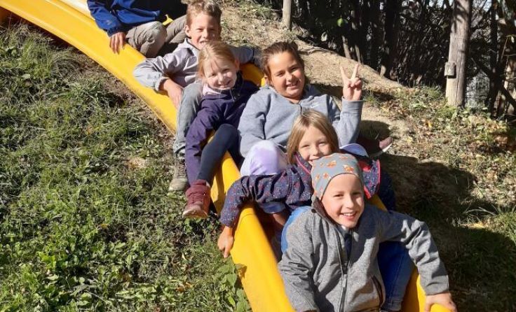 Die Schule vermittelt Bewegung und Spaß. (Foto: Volksschule Hohenzell)