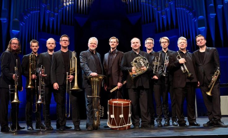 Das Nordic Brass Ensemble gastiert im Stift Reichersberg. (Foto: Kultur Stift Reichersberg)